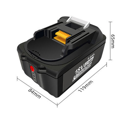 2000mAh Fast Charging Quick Charging Power Tool Lithium Ion Batteries 18V LiFePO4