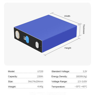 High Speed Lithium Iron Phosphate Battery Cell 10W  3.2V Lifepo4 Prismatic