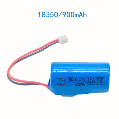 Solar Custom Li Ion Battery , ODM 3.7 V 900mah Li Ion Battery