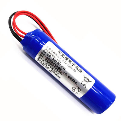 Overcharge Custom 18650 Lithium Ion Battery Pack 3.7V 1500mAh Caravan Use